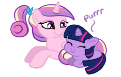 teenprincesscadance:  I never had a pet at home, but Twily likes