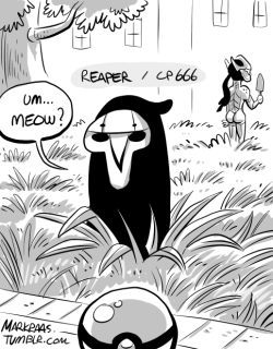 markraas:  Request/idea: Reaper x Pokemon Go. 