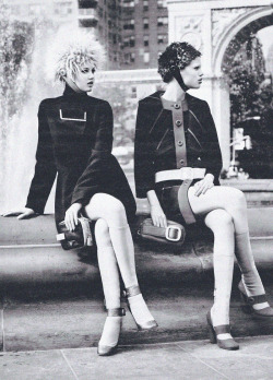 deprincessed:  Dynamic Duo: Lindsey Wixson & Daphne Groeneveld