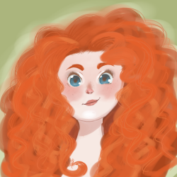 jaysosillyart:  i ever tell you guys merida is my second favorite