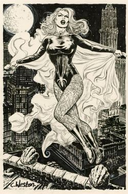 comicblah:  Golden Age Black Widow by Chris Weston #WomenofMarvel