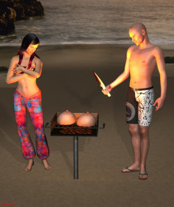 seerve:  Grilledbeachtits by Doktor101  