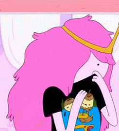 queerdellini:  Princess Bubblegum smelling the shirt Marceline