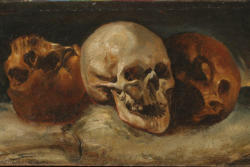 centuriespast: Three SkullsThéodore Géricault - 1812-1814 	Musée