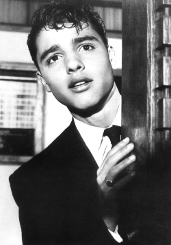 wehadfacesthen:Sal Mineo in Rebel Without A Cause  (Nicholas
