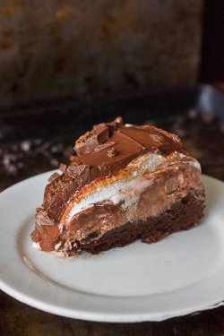 do-not-touch-my-food:  Mississippi Mud Pie Ice Cream Cake  It’s