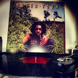 paquitobzh:  #reggae session tonight! #onmyturntable #PETERTOSH