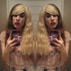 New wig. They sent the wrong color, but whatever it doesn’t