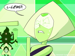 tarajenkins:  Peridot is not MLG enough for fusions in her games.This