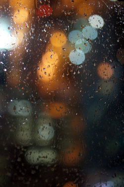 senerii:  Rainy Citylights Bokeh by ~scrooge0