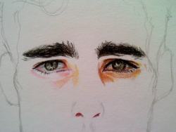 delacrvz:  Strong Eyebrow Game (Work in Progress) (notes: hah