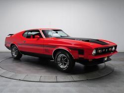 2coolcars:  Ford Mustang Mach 1, 351 Ram Air, 1971