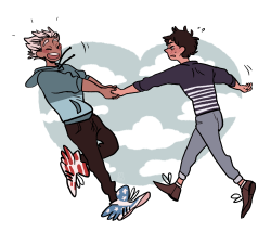 frenchyvanilla:  bokuaka commission! bokuto’s favorite song