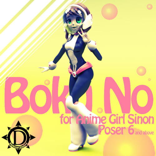  Anime Girl Sinon gets a Hero suit, Boku No! My Hero… Changing the color is as easy as changing the color!!   Grab Darkseal’s great new outfit ready for Poser 6 and up today! Boku No For Sinon  http://renderoti.ca/Boku-No-For-Sinon