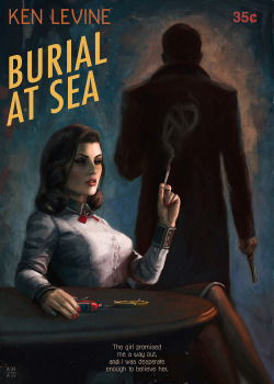 gamefreaksnz:  Burial At Sea - 50’s paperback by astoralexander