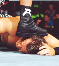 I’m jealous of The Miz here! I want to be dominated by
