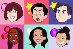 kianamaiart: kianamaiart:  The very talented SU cast~  I plan