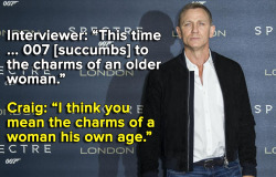 micdotcom:  Daniel Craig’s got some fighting words for Hollywood