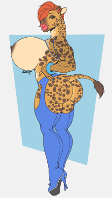 teerstrash: a commission for Submissivetrout, his new Giraffe