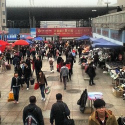 Heading into Dalian’s Black Market. Dalian, People’s