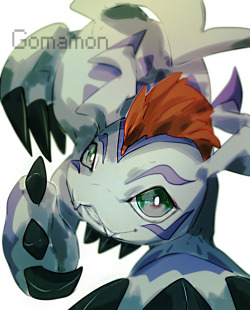 bossarmadimon:  gomamon by NokinoSorry, mokeecha. I couldn’t