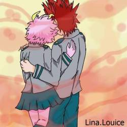 linalouice: “It’s gonna be alright,Eijirou.”  “I know,as