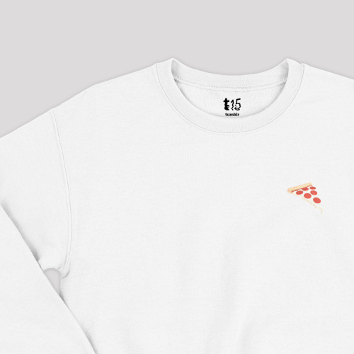 blrmerch:Pizza Slice Sweatshirt฽.00The only way to wear pizza.100%