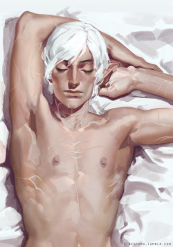 c-bedford: Fenris dakimakura commission for Рёта. 