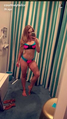 Submit your own changing room pictures now! Courtney Tailor Changing
