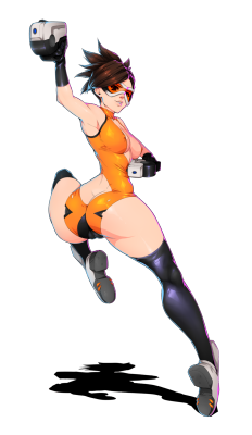 overwatch-arts:    Tracer - NFPby Dixi-Q  