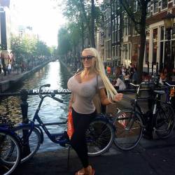 wolffsfantasies:  Kristhin loves Amsterdam   bet Amsterdam loves Kristhin