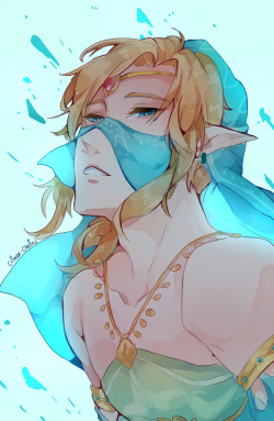 crimson-chains:Just got Link’s Gerudo outfit <3 What a