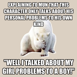 fyeahbadrperpolarbear:  Just because you are ok talking about