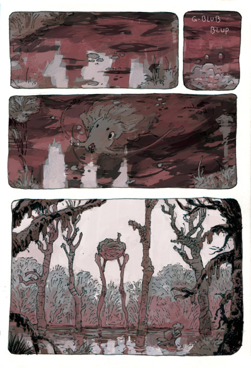 mossfellow:“Next…” #02, SwampwalkerJ. T. Cole 2015