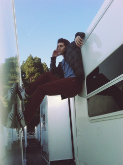 teenwolf:  If you need Dylan, he’ll be hanging between takes.