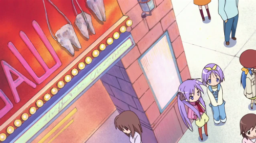 vhsviolence:thinking about the episode of Lucky Star where they