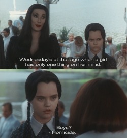 mychempunk:  I am Wednesday.  