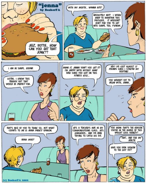 dwn-fa:  royaljellysandwich:“Jenna” WG Comic by BeakerFA  I love this comic more than I probably should. 