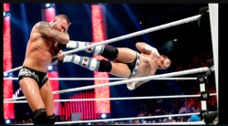 rwfan11:  Orton and Punk …nothing like a flying Punk bulge!