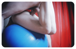 Fitness balls are good for your spine… ergonomic erotica