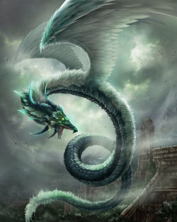 dailydragons:  Wind Dragon(Basic Version) by antilous (DeviantArt)