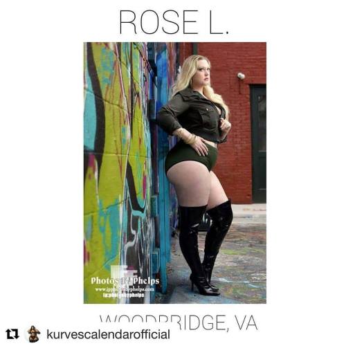 #Repost @kurvescalendarofficial ・・・ Welcome 2017 Kurves Calendar Model, Rose! @rlaw14   Ohhh snap I shot that!!! Well look forward to seeing our work in the 2017 calendar… Time for us to plan and brainstorm #bbw #plussize    #2017 #kurvescomeinalls
