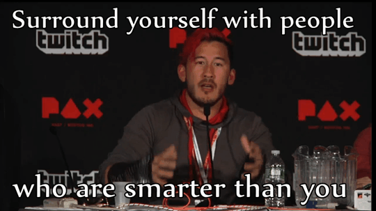 tinyblogtim:  Wise words from a man who is often the dumbest perso  very successful at what he does. PAX East 2016 (Panel is the last hour of the video)