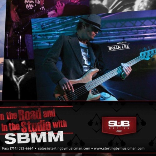 <p>My picture in the 2014 Sterling by Musicman catalogue 😃#bass #guitar #musicman</p>
