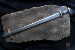 fyeahswords: Migration Era Ring-Sword by Big Rock Forge 33 inches