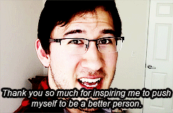 plsbuymepizza:   “Never give up no matter what may set you back and know that at the end of the road, you’re going to have something that you can be proud of.”    — Markiplier 