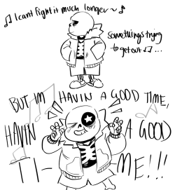 draws fanart of my friends shit teeth sans fanmix