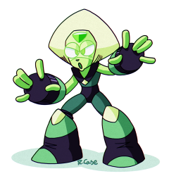 rcasedrawstuffs:  Peridot Classic MegaMan styleIn one of the