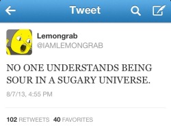 xcaribou:  The Lemongrab Twitter account speaks to my soul. 