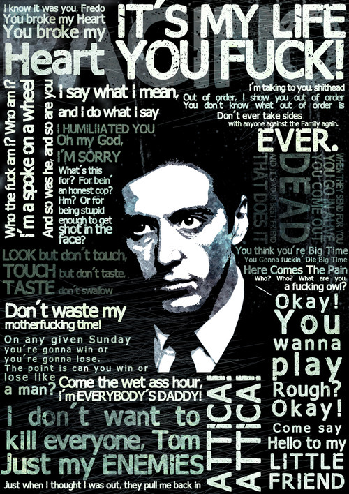 Al Pacino’s famous movie lines